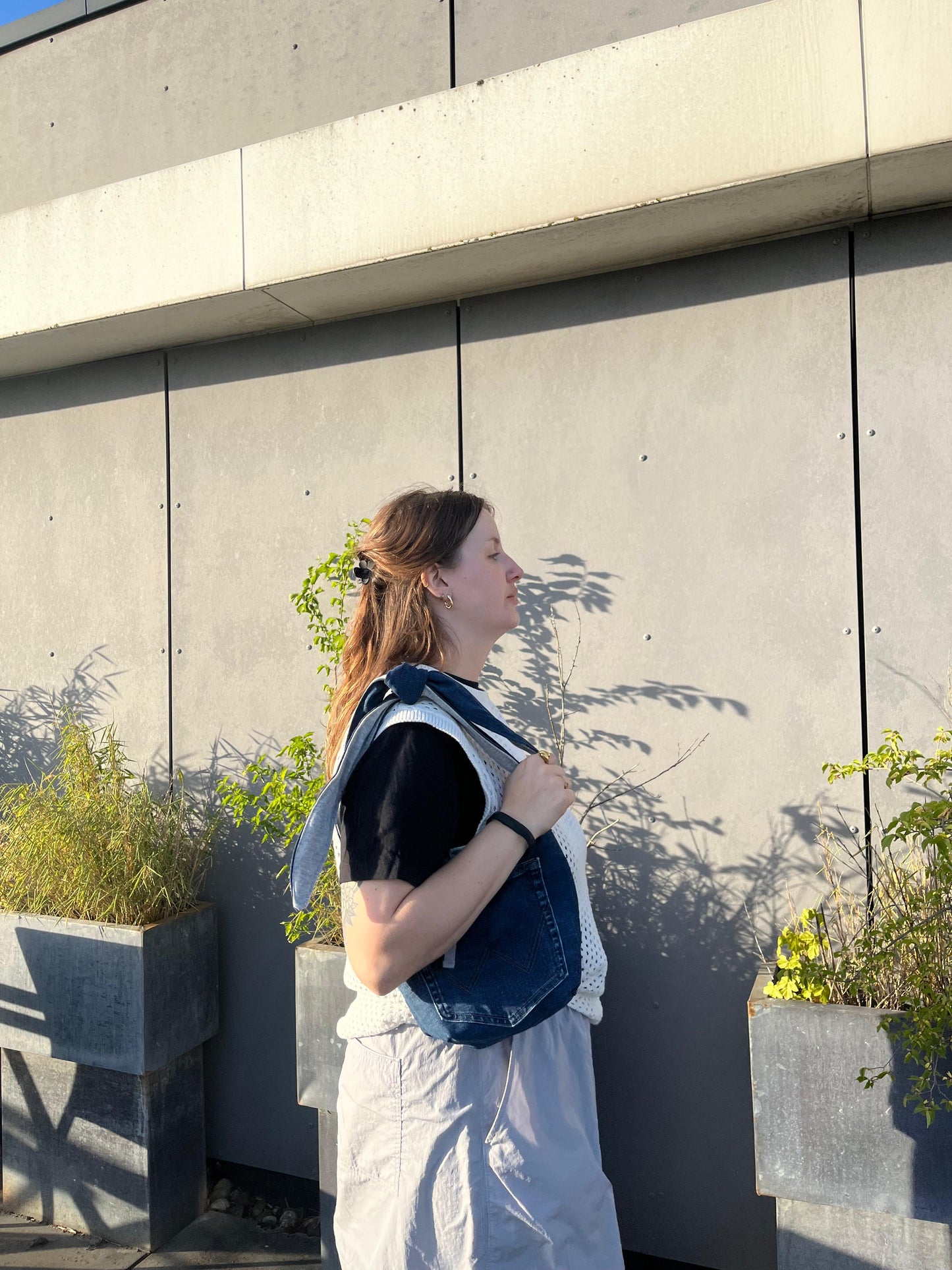 Bag Yara - Grey & Denim