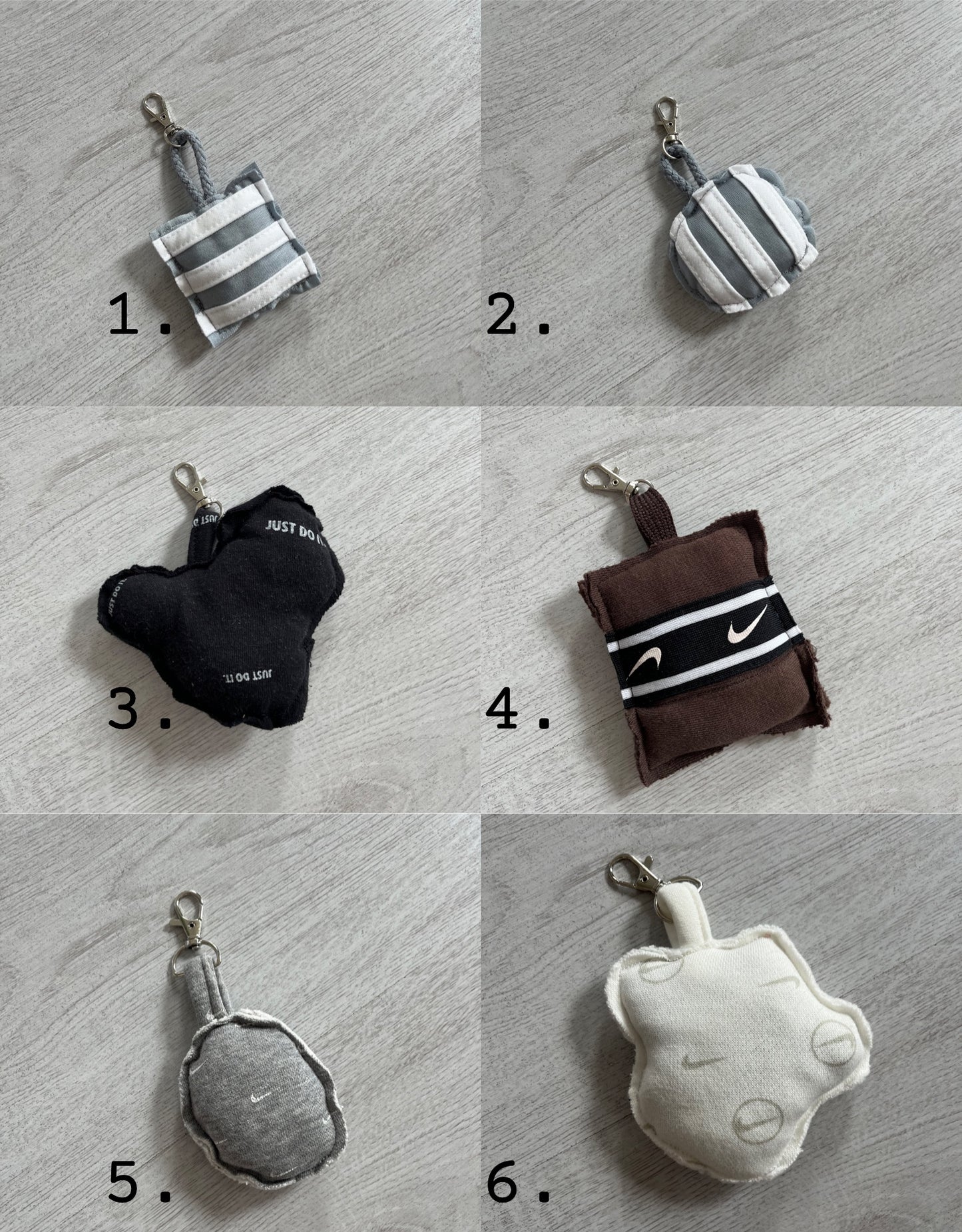 Keychains - Bag Charms - Neutrals