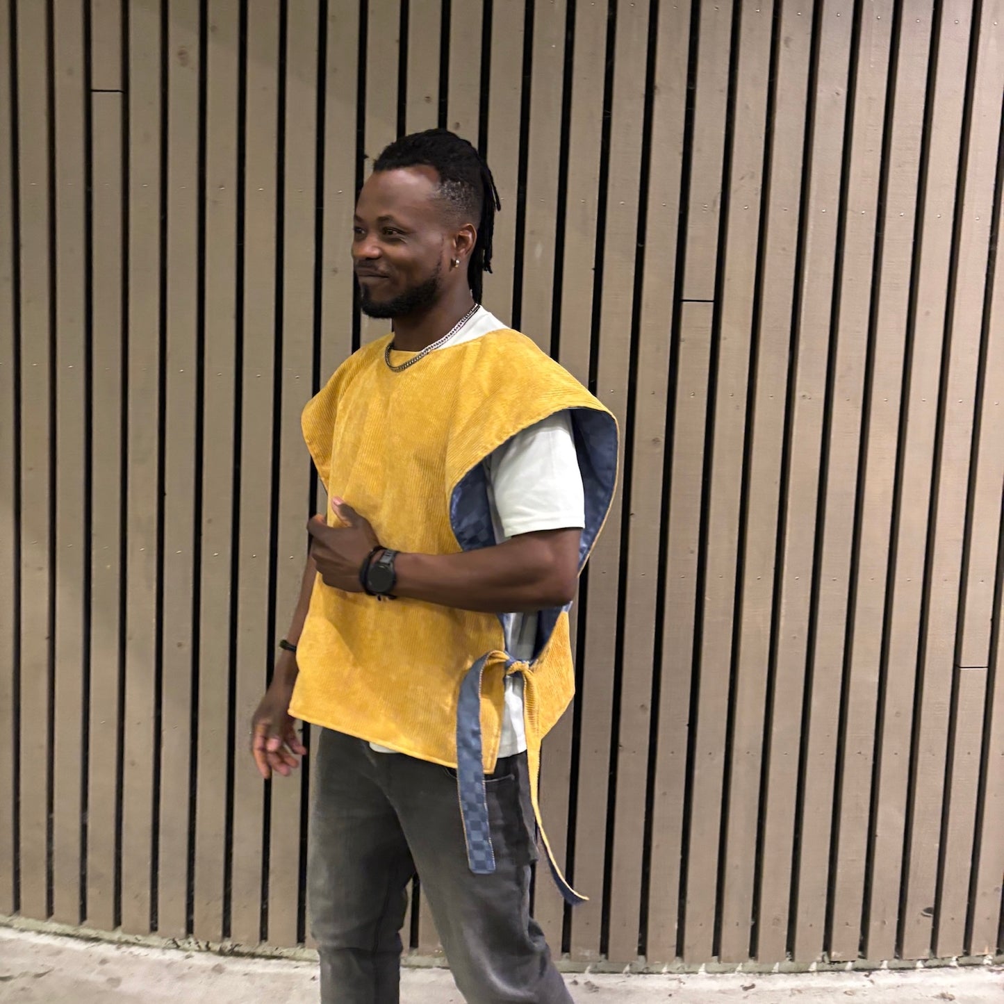 CHECKPOINT - Colour Blocking Top