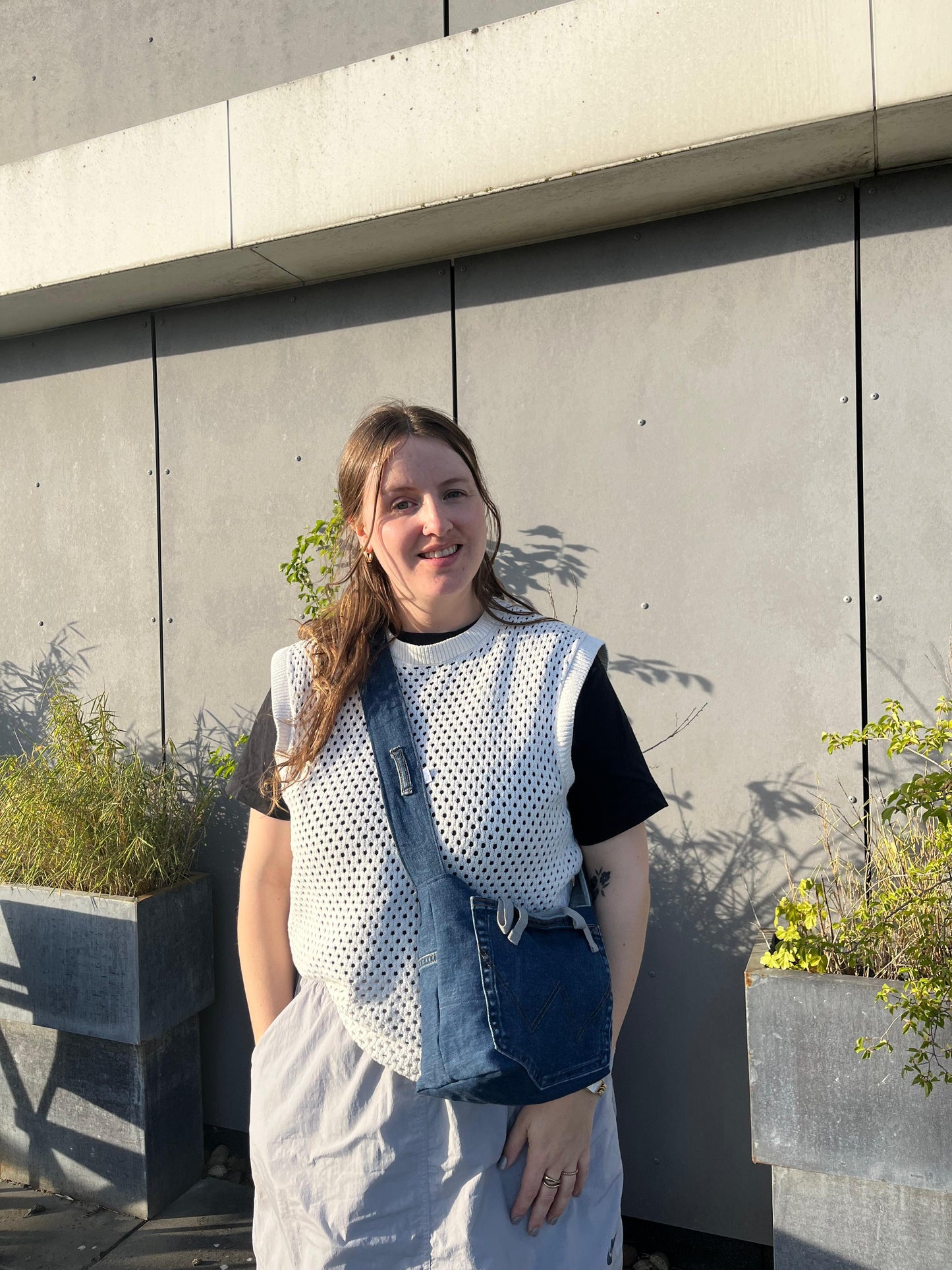 Bag Yara - Grey & Denim