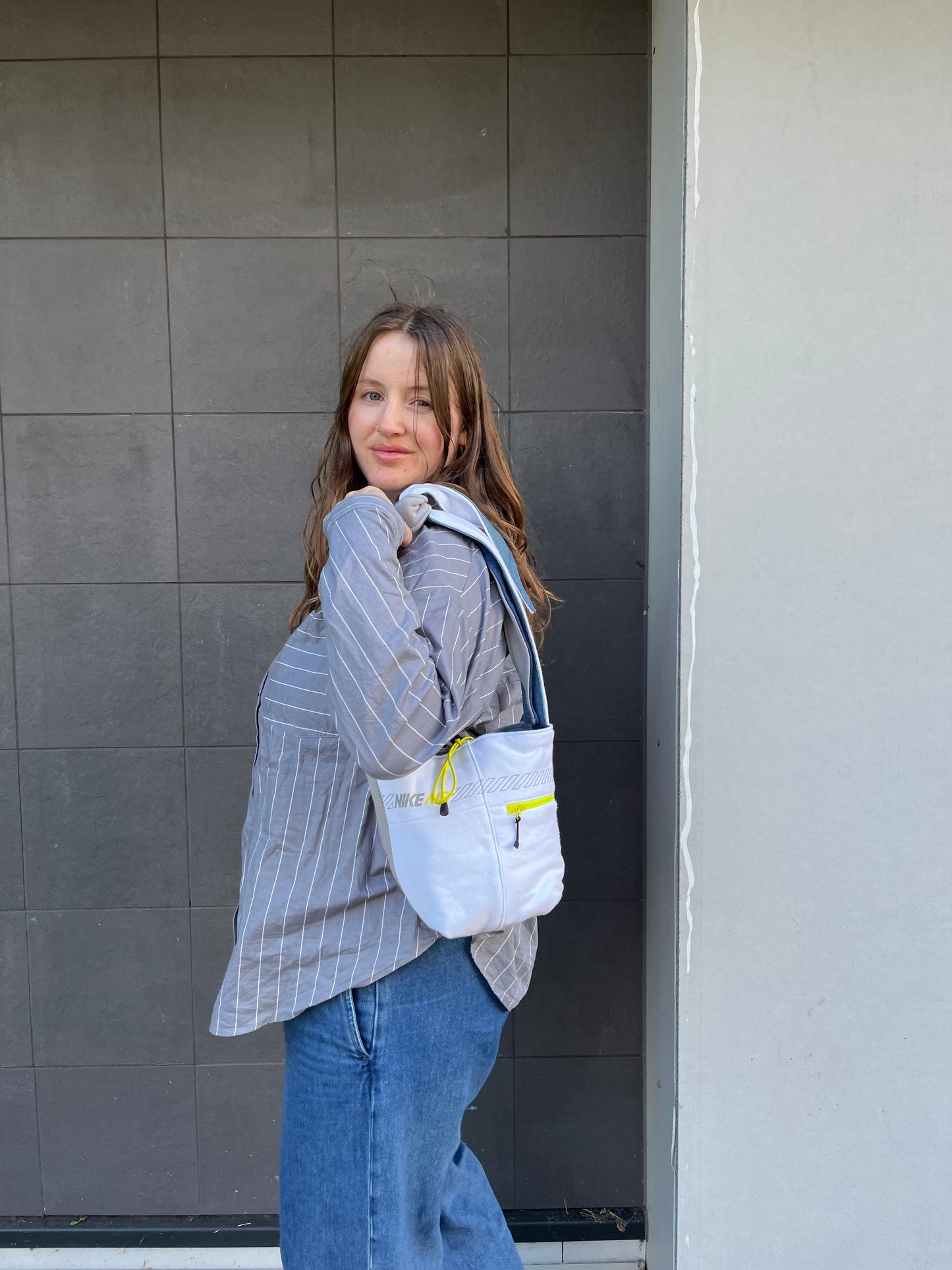 Bag Yara - White & Denim